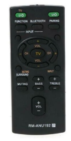 Telecomando Di Ricambio Rm-anu192 Per Sony Sound Bar Sact60bt Ss Wct60 Sswct60 Ht Ct60bt Htct60bt~p133033289 Telecomando Di Ricambio Rm-anu192 Per Sony Sound Bar Sact60bt Ss Wct60 Sswct60 Ht Ct60bt Htct60bt~p133033289
