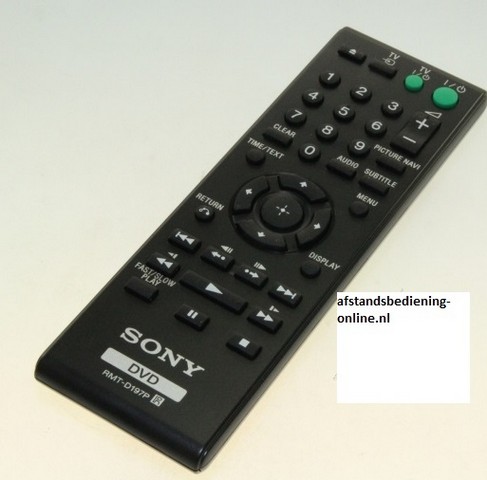 SimplyAll Telecomando Sostitutivo Per Sony RMT-D166P | Sostituzione Diretta Con Batterie Incluse | Nessuna Programmazione