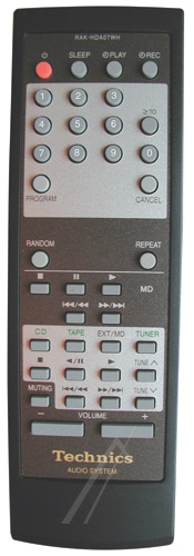 Télécommande Technics RAK-CH729WH - D'occasion - Fonctionnelle
