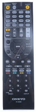 DEX Fdit Télécommande de remplacement RC-803M pour récepteur AV ONKYO