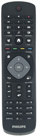 Télécommande De Remplacement Pour Téléviseur Philips 32PFK5300 / 32PFK5509 - Neuf